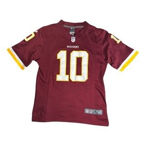 NFL Red and Yellow Commanders Jersey